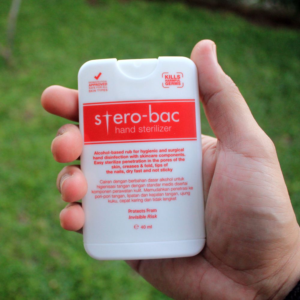 STEROBAC HAND STERILIZER 40 ml - PCS