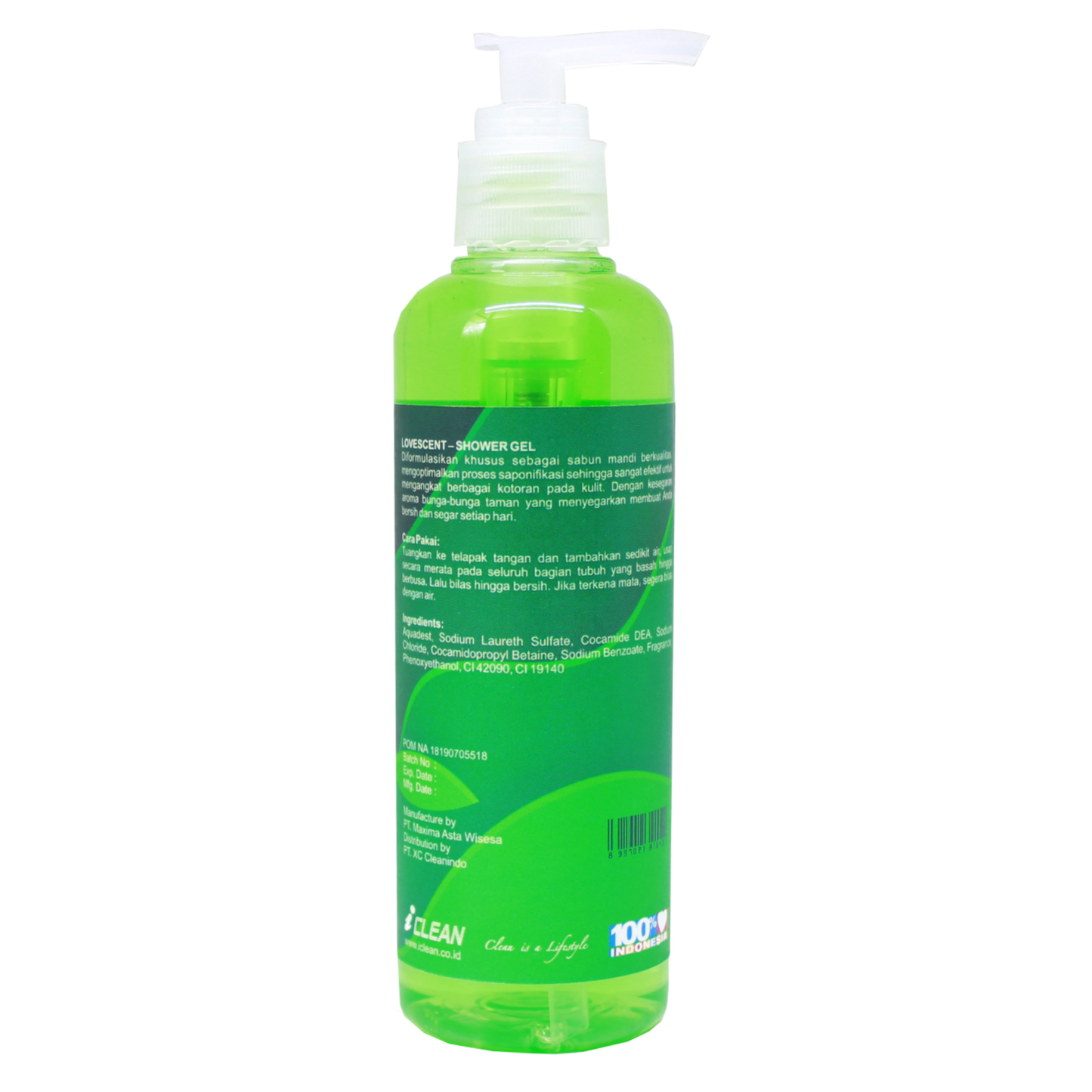 LOVESCENT SHOWER GEL - PCS