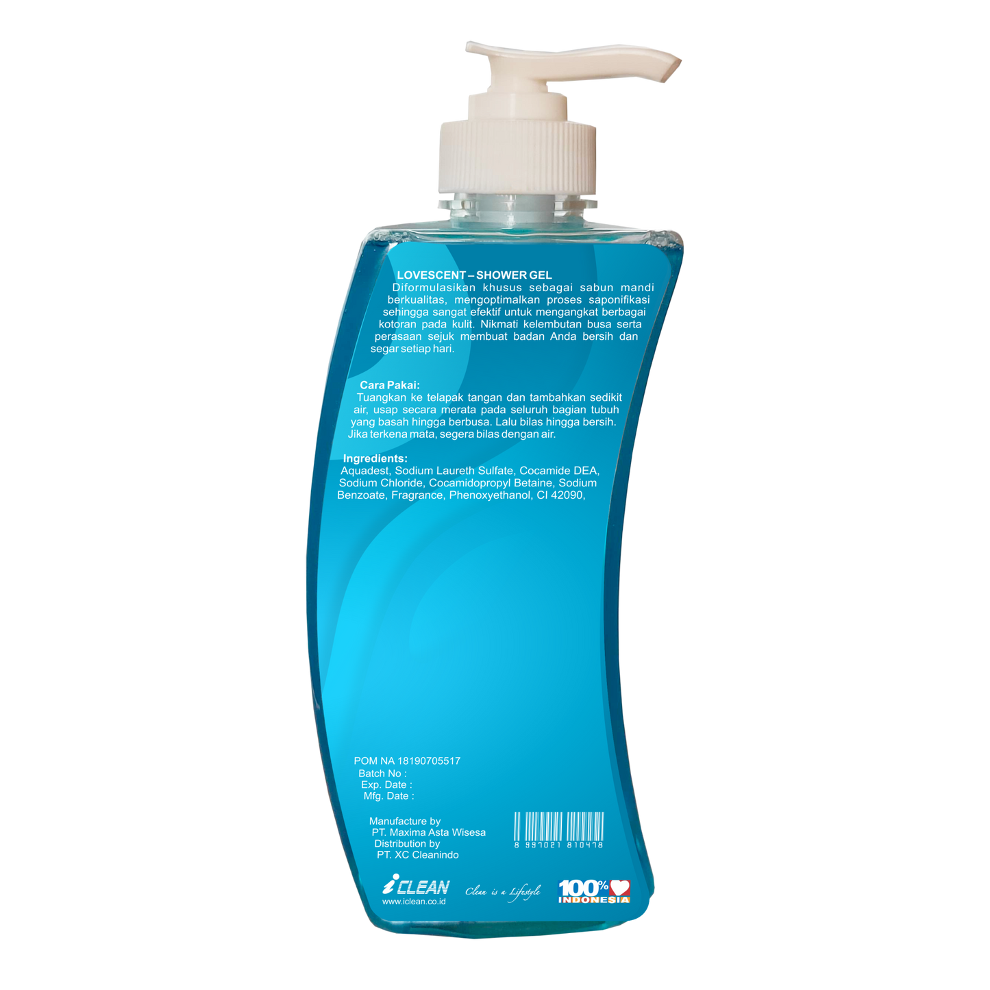 LOVESCENT SHOWER GEL - PCS