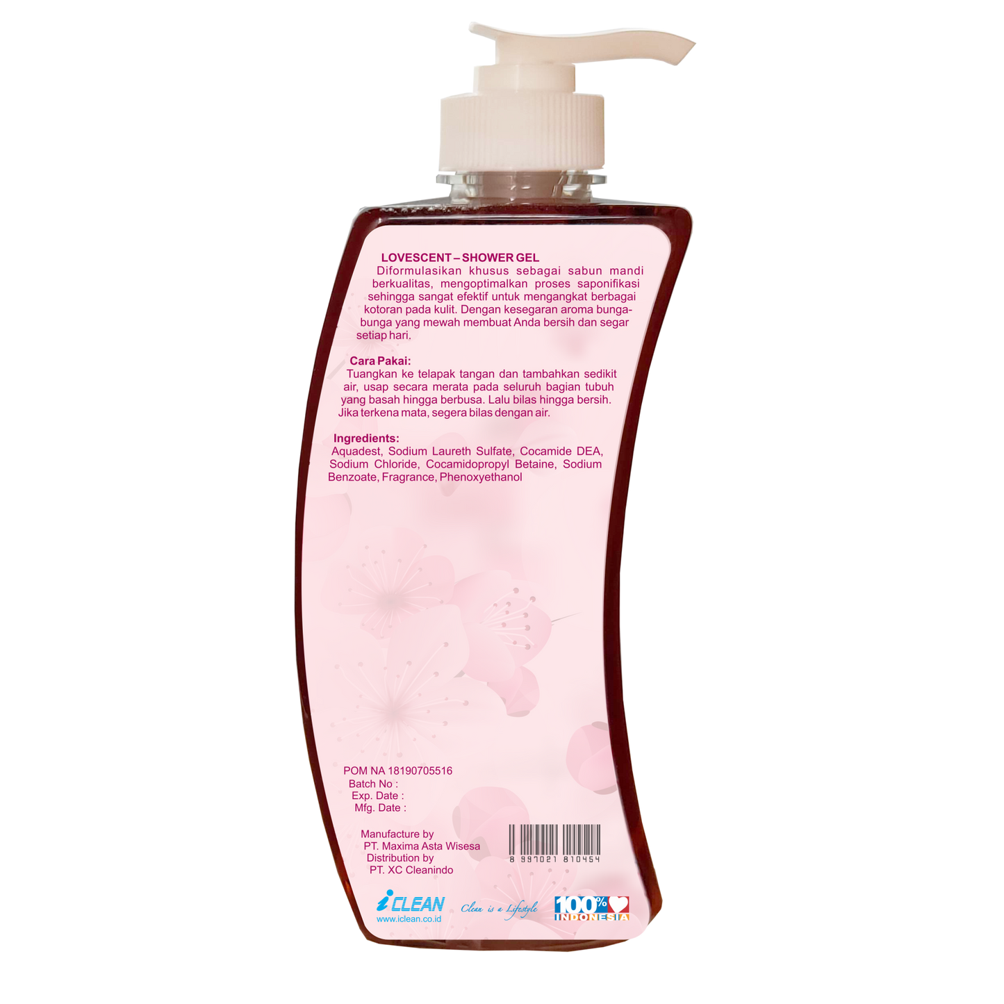 LOVESCENT SHOWER GEL - PCS