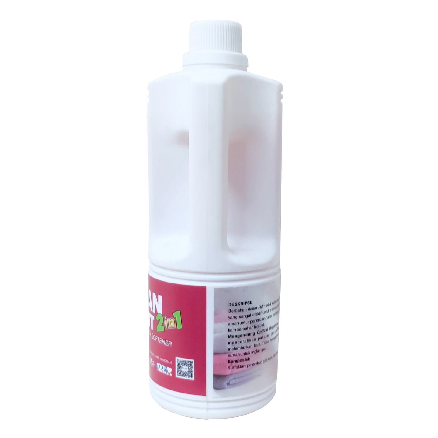 CLEAN BRIGHT 2 IN 1 (DETERGENT & SOFTENER) - 1 ltr - PCS