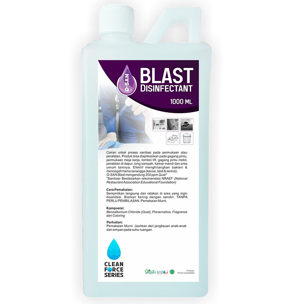 CLEAN FORCE - Q-SAN BLAST DISINFECTANT 1 ltr