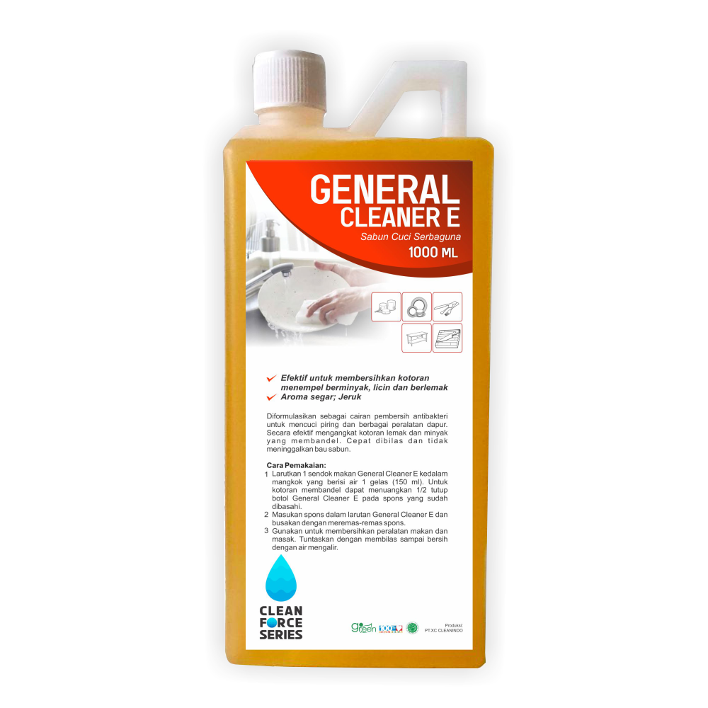 CLEAN FORCE - GENERAL CLEANER E 1 ltr
